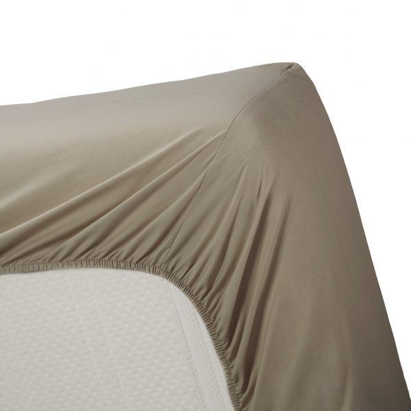 Hoeslaken matras percale white