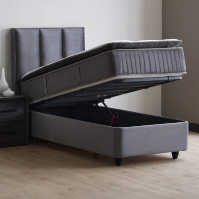 Alternative view of Opbergbed Nora 1-persoons