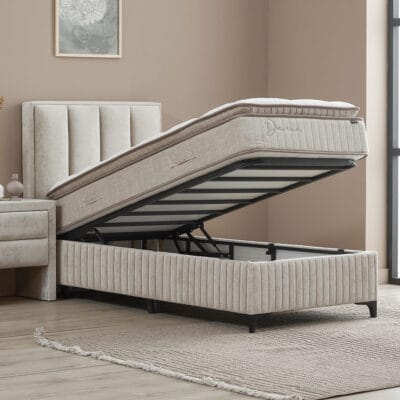 Alternative view of Opbergbed Davina 1-persoons