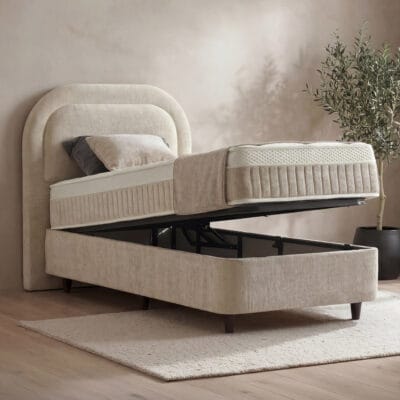 Alternative view of Opbergbed Lenno 1-Persoons