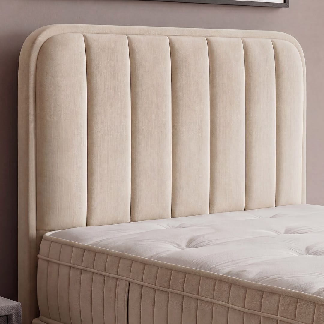Opbergbed Liona Beige 1-Persoons - Afbeelding 3